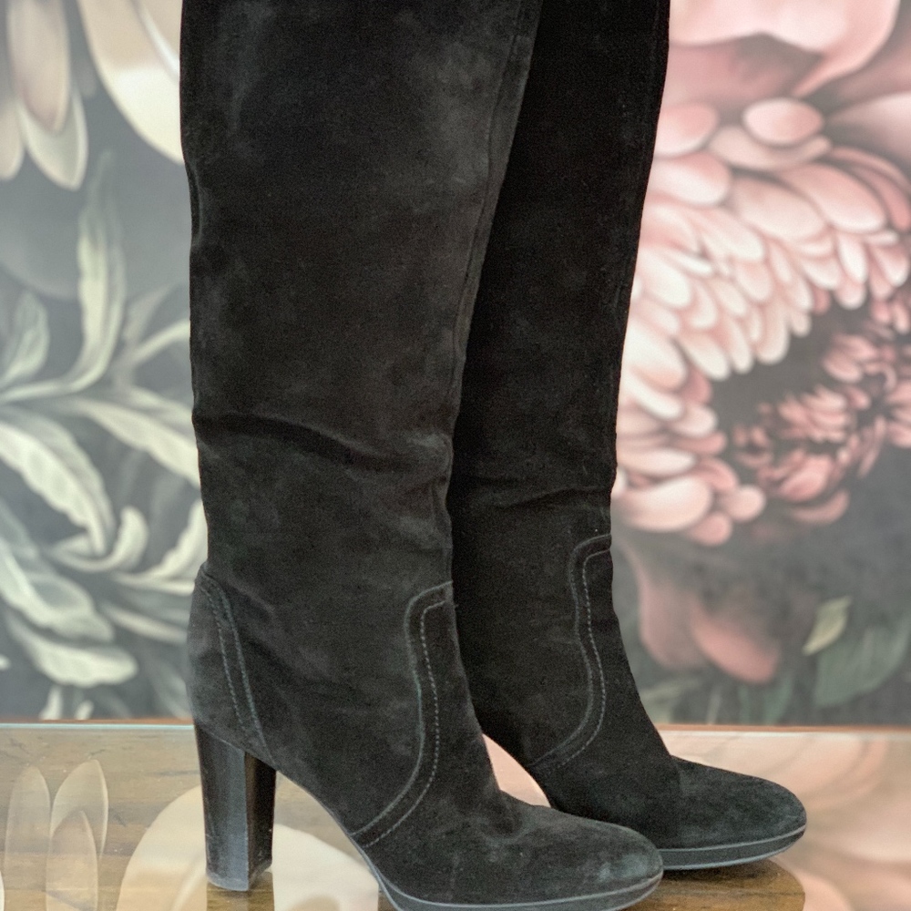 Sergio Rossi Stovepipe Knee Boot